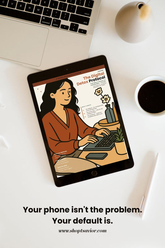 The Digital Detox Protocol - 14 Day Workbook for Remote Workers