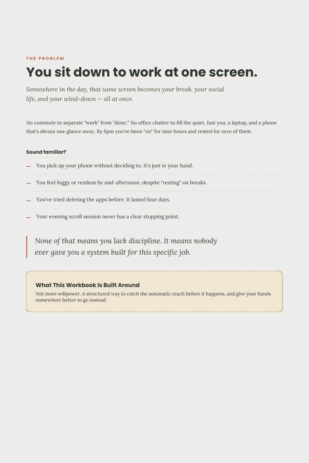 The Digital Detox Protocol - 14 Day Workbook for Remote Workers